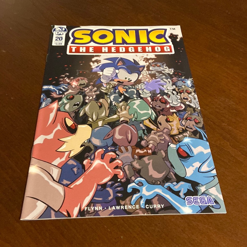 Sonic the hedgehog comic book series issue 10